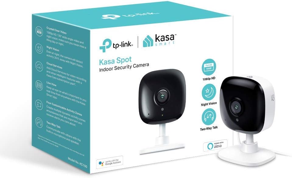 Kasa Indoor Camera, 1080P HD Smart wifi Security Camera