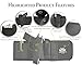 Defensive Gear Premium Belly Band Holster - Adjustable Waist Firearm Holster for Concealed Carry - Compatible with Glock 17, 19, 42, 43, Sig Sauer, M&P Shield & Similarly Sized Pistols