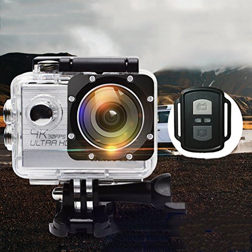 LHJY Underwater Camera 4K Motorcycle Helmet Camera Dv Mini Travel Waterproof Diving Diving Black