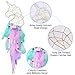 Beinou Unicorn Dream Catcher Colorful Feather Dream Catcher Handmade Mini Dream Catchers DIY Dream Catcher for Girls Kids Nursery Bedroom Wall Hanging Decoration