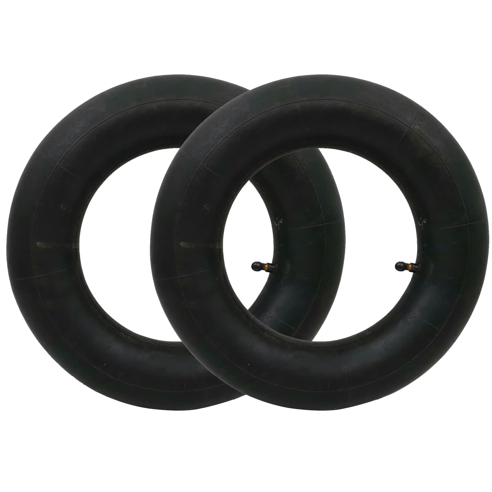 2 Pack 3.50-8" Wheelbarrow Inner Tubes with TR-87 Bent Valve – Heavy Duty Rubber Replacement Tubes for Wheelbarrows, Lawn Mowers, Hand Trucks, Garden Carts, Dollies, Trolleys & Wagons