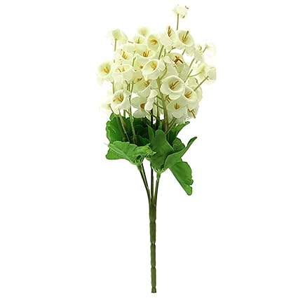 Amazoncom Fleur Artificielle 2 Pcs Bouquet De Muguet