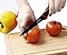 Culina® Bamboo Cutting Board (12-inch x 8-inch) and 5-inch Tomato Knife