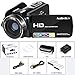 Video Camera Camcorder Digital Vlogging Camera Recorder for YouTube Aabeloy HD 1080P 15FPS 24MP 16X Digital Zoom 3.0 Inch 270 Degree Rotation Screen Camcorder with 2 Batteries