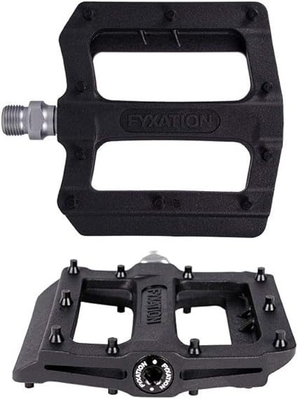 black bike pedals