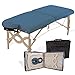 EARTHLITE Portable Massage Table Package AVALON – Reiki Endplate, Premium Flex-Rest Face Cradle & Strata Cushion, Carry Case (30”x73”)