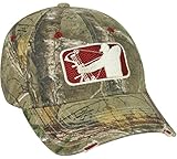 Realtree Red Logo Camo Major League Bowhunter Hunting Hat