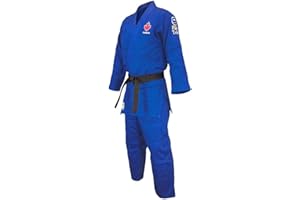 Fuji Tokai Canada Judo Gi with Firm Collar - Judo Uniform with Embroidered Maple Leaf for Training & Competitions