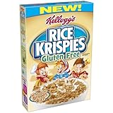 Kelloggs Rice Krispies Gluten Free Cereal, Whole Grain Brown Rice ... (2 Pack)