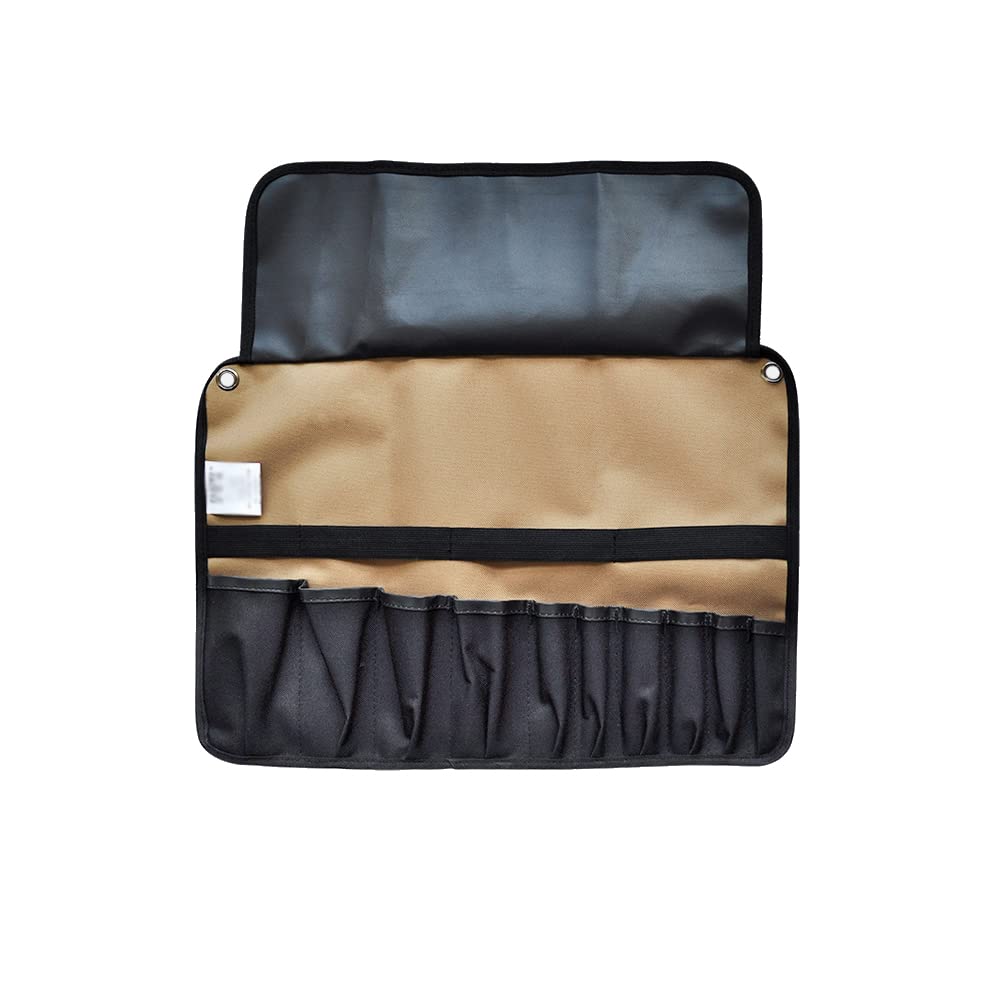 Tool Roll Up Bag Heavy Duty Wrench Pouch Organizer Oxford Cloth Tool Roll Pouch Wrap for Wrenches and Screwdrivers