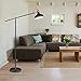 LEPOWER Metal Floor Lamp, Adjustable Head Standing Lamp with Heavy Metal Based, Reading Light for Living Room, Bedroom, Study Room and Office