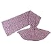 YOWAOTO Mermaid Tail Blanket Adult Handmade Knitted Fish Scales Pattern and All Seasons Warm Your Feet Sleeping Bag 74.86 x 35.46 inch (190x90cm) (Dark Pink)