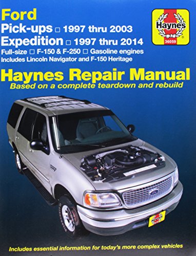 Haynes Ford Pick-ups & Expedition and Lincoln Navigator (97-14) Manual (36059) Haynes Ford Pick-ups & Expedition and Lincoln Navigator (97-14) Manual (36059)