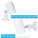 PAIKUU 2Pcs Ring Camera Wall Mount Adhesive Screwless 360° Adjustable view 3