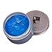 Temporary Hair Wax Hair Color Wax Instant Hairstyle Mud Cream 4.23OZ Natural Hair Coloring Wax Material Disposable Hair Styling for Cosplay, Party, Masquerade, Halloween.etc(Blue)