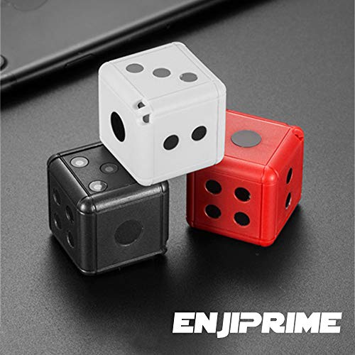 Mini Wireless Action Dice Camera - Full HD Cameras with Motion Detection & Night Vision, Monitoring and Cam Recorder for Home & Office, Nanny Cam, Camaras para Casas