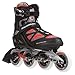 Rollerblade 2015 MACROBLADE 90 High Performance Fitness Skate, Black/Red, US Men 9