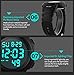LIGE Outdoor Sport Watches Waterproof Digital Led Display Electronic Wristwatch Black white