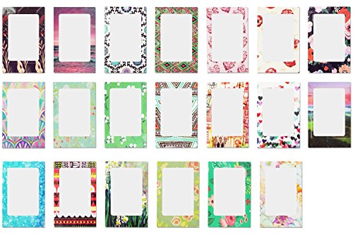 Katia Printer Accessories Bundle set for HP Sprocket Portable Photo Printer, X7N07A, Print Social Media Photos on 2x3 Sticky with Hard Shell Case, Calendar Album, Frames, 2x3 Stickers - Black