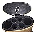 Giuseppe 2 x 4 Pool Cue Custom Carry Case - Tan/Black 2 Butt 4 Shaft