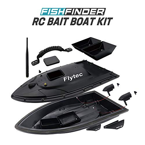 Goolsky Flytec 2011-5 RC Boat Fish Finder 1.5kg Loading Remote Control Fishing Bait Boat KIT Version DIY Boat