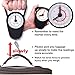 AccuDial No Batteries Accurate Easy Reading Analog Compact Handheld Luggage Scale