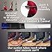 Smart Vac Universal Vacuum Cleaner Attachment – Dust & Dirt Remover Brush – Dust Daddy, Crevice tool, Dust Brush Strong Suction Tubes for Car - Flexible Brush for Drawers, Corners, Pets & Air Vents