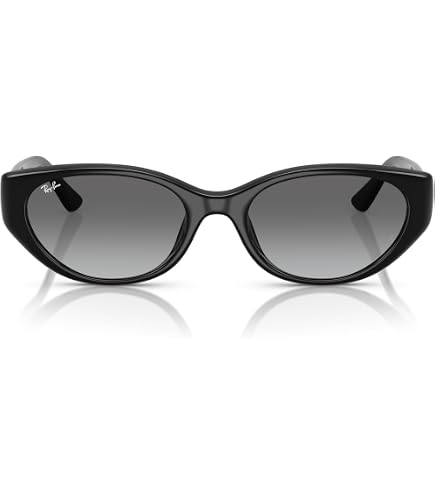 Amazon.com: Ray-Ban RB4421D Sunglasses, Black/Dark Grey, 56 mm