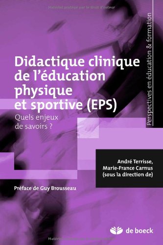 Didactique clinique de l'éducation physique et sportive (EPS)