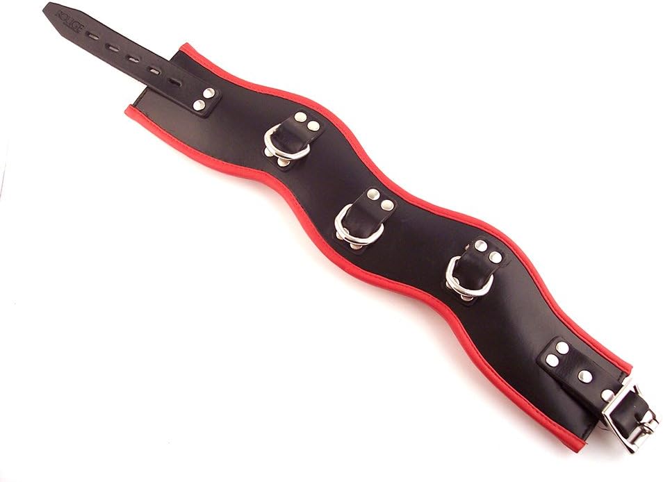 Rouge Garments One Size Black/Red Posture Collar - Image 3