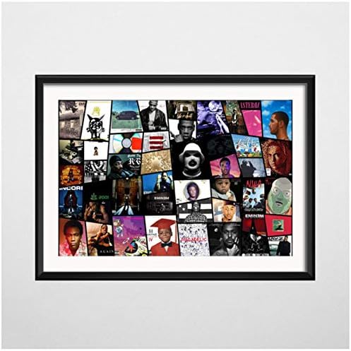 Classic Hip Hop Album Rap Music Star Big Cole Drake Dr Dre Art Painting Canvas Poster Wall Home Decor-50x70cm No Frame