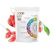 Organic Natural Pure Goji Berry Tea Bag- 50 Tea Bags (Biodegradable PLA Tea Bag Filters)