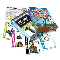 Martian Fluxx - A Card Game by Andrew Looney | 2-6