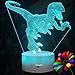 KangXin Dinosaur 3D Night Light Decorative Dinosaur LED Desk Lamp for Kid's Room Bedroom Nursery Dinosaur Theme Toys Christmas Birthday Gifts for Boys Kids Dinosaur Supplies for Party Home Decor