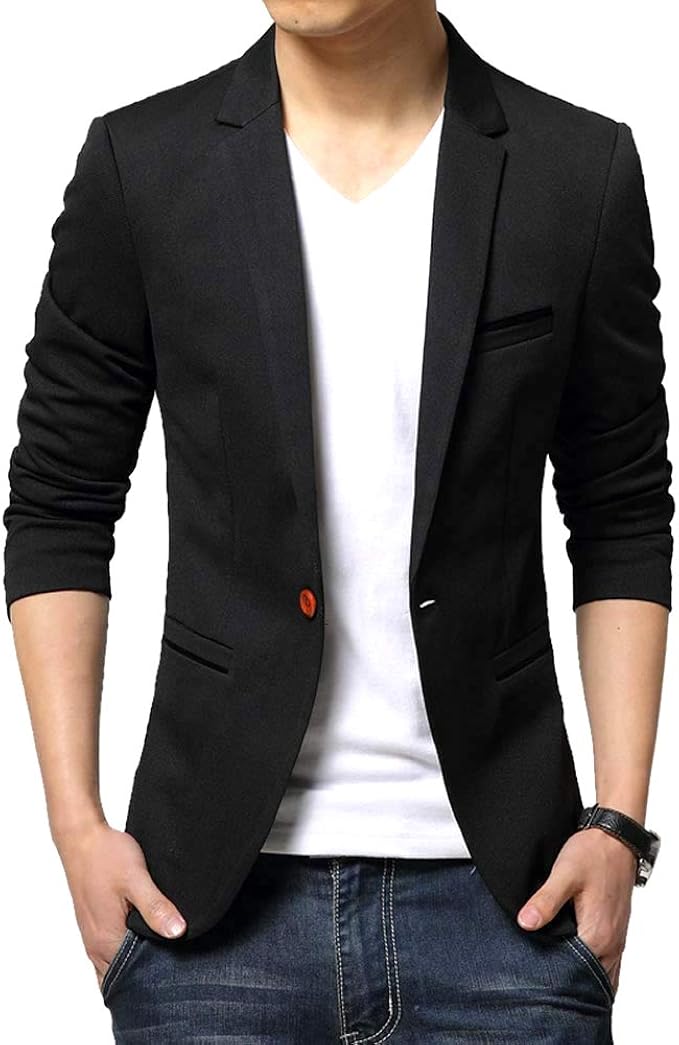 Amazon Sukinana ジャケット メンズ テーラードジャケット ビジネス カジュアル スーツ コート 細身 トップス 秋冬春 コート ジャケット 通販