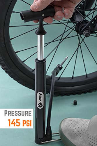 image for 2-WAY Bike Pump - Bicycle Pump - Mini Bike Air Tire Pump - Dirt and BM