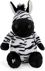 Petface Planet Zebedee The Zebra Plush Dog Toy view 2
