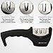 Kitchen Knife Sharpener, Best Knife Sharpening Kit for Steak Kitchen Knives | Keep your Knife Sharp with Chefs Knife Sharpener by Gadgetiny