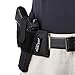 LINIXU TIMEBONA Ambidextrous Flat Belt/Belt Slide Holster Black Nylon