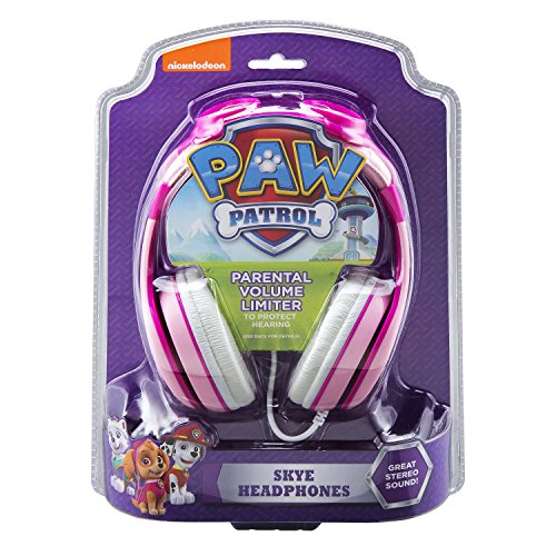 NEW-PAW-Patrol-Headphones-Skye-PAW-Patrol-Headphones-With-Ears-Volume-Limiting-Headphones-For-Kids