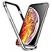 humixx Extre Series iPhone Xs Case,Utra-Thin Aluminum TPU Hybrid Shockproof Bumper Case Compatible with iPhone X/iPhone 10-Moonlight Silver