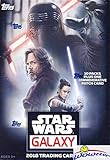 2018 Topps Star Wars Galaxy EXCLUSIVE Factory Sealed Retail Box with 10 Packs & SPECIAL PATCH RELIC Card! Look for Inserts, Parallels & Autographs from Across the Star Wars Galaxy! Wowzzer!