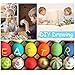 Anleolife Color Shape Matching Egg Set, Preschool Montessori Toys for Toddler Games, Educational Color Recognition Skills Learning