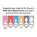 Dr. Brown's Original Wide-Neck Nipple, Level 3, Clear, 6 Count