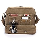 MiCoolker(TM) Multifunction Versatile Canvas Messenger Bag Handbag Crossbody Shoulder Bag Leisure Change Packet