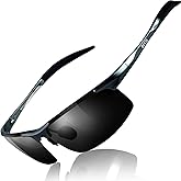 DUCO Mens Sports Polarized Sunglasses UV Protection Sunglasses for Men 8177s