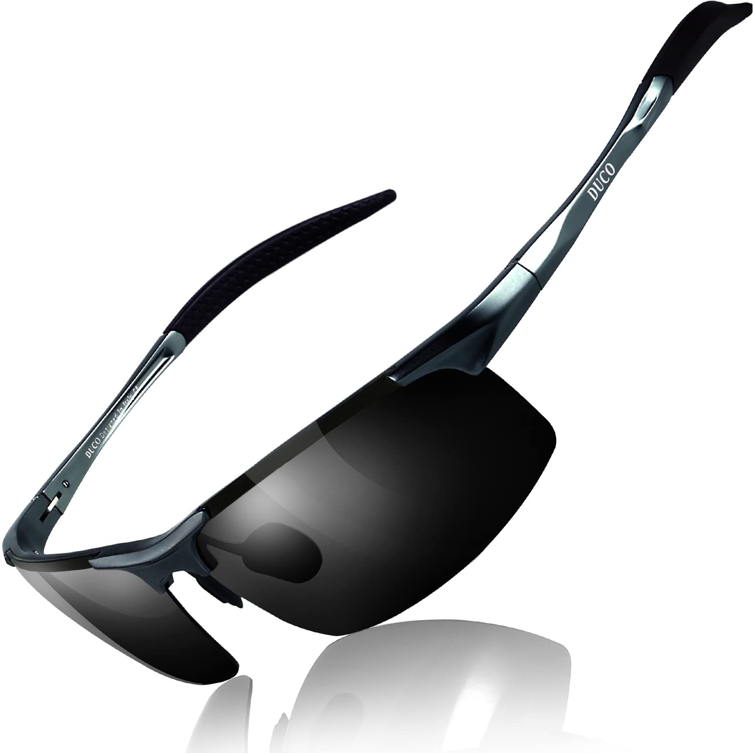 Photo 1 of DUCO Mens Sports Polarized Sunglasses UV Protection Sunglasses for Men 8177s