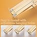 Timoo Expandable Hat Rack Accordion Hanger 10 Hooks Wall Rack for Coat, Hat, Cap, Belt, Coffee Mug, 2 Pack