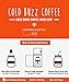Cold Buzz Coffee Decaf Cold Brew Iced Coffee (5-pack) | ColdBuzzCoffee Decaffeinated Bean Bag Packs