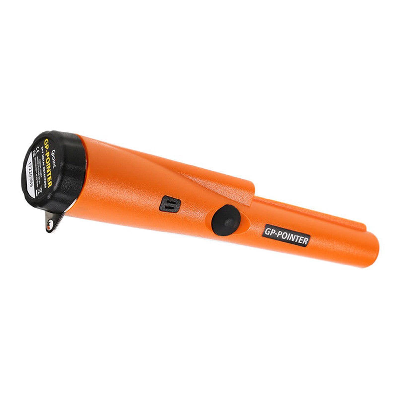 Metal Detector Pinpointer, 360°Search Treasure Pinpointing Finder Probe with Buzzer Vibration for Adults and Kids, As LED Pin Pointer(orange)